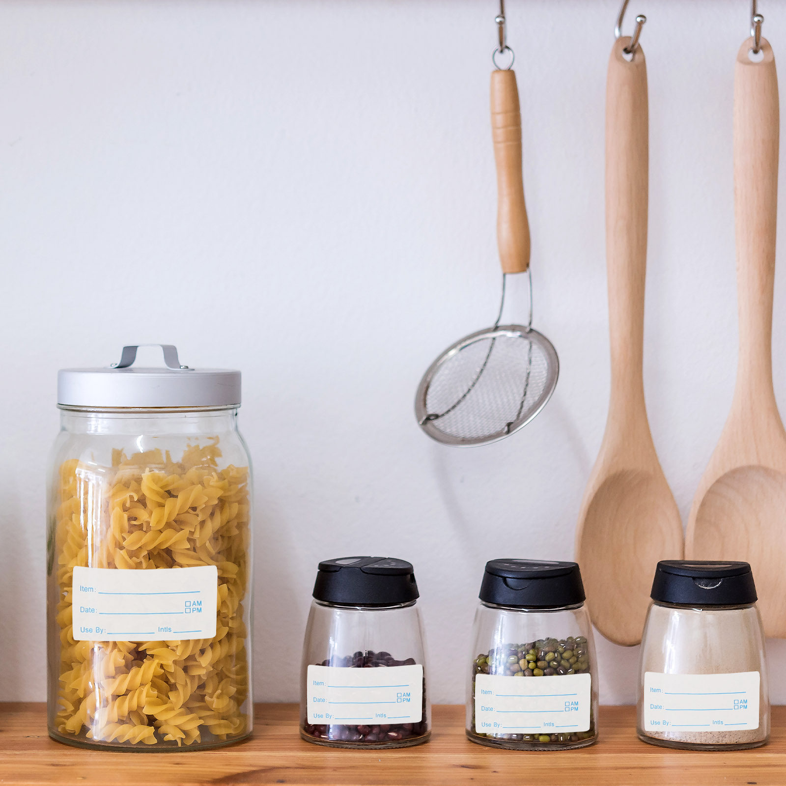 Food Storage Home - لفة واحدة من ملصقات التواريخ، ملصقات