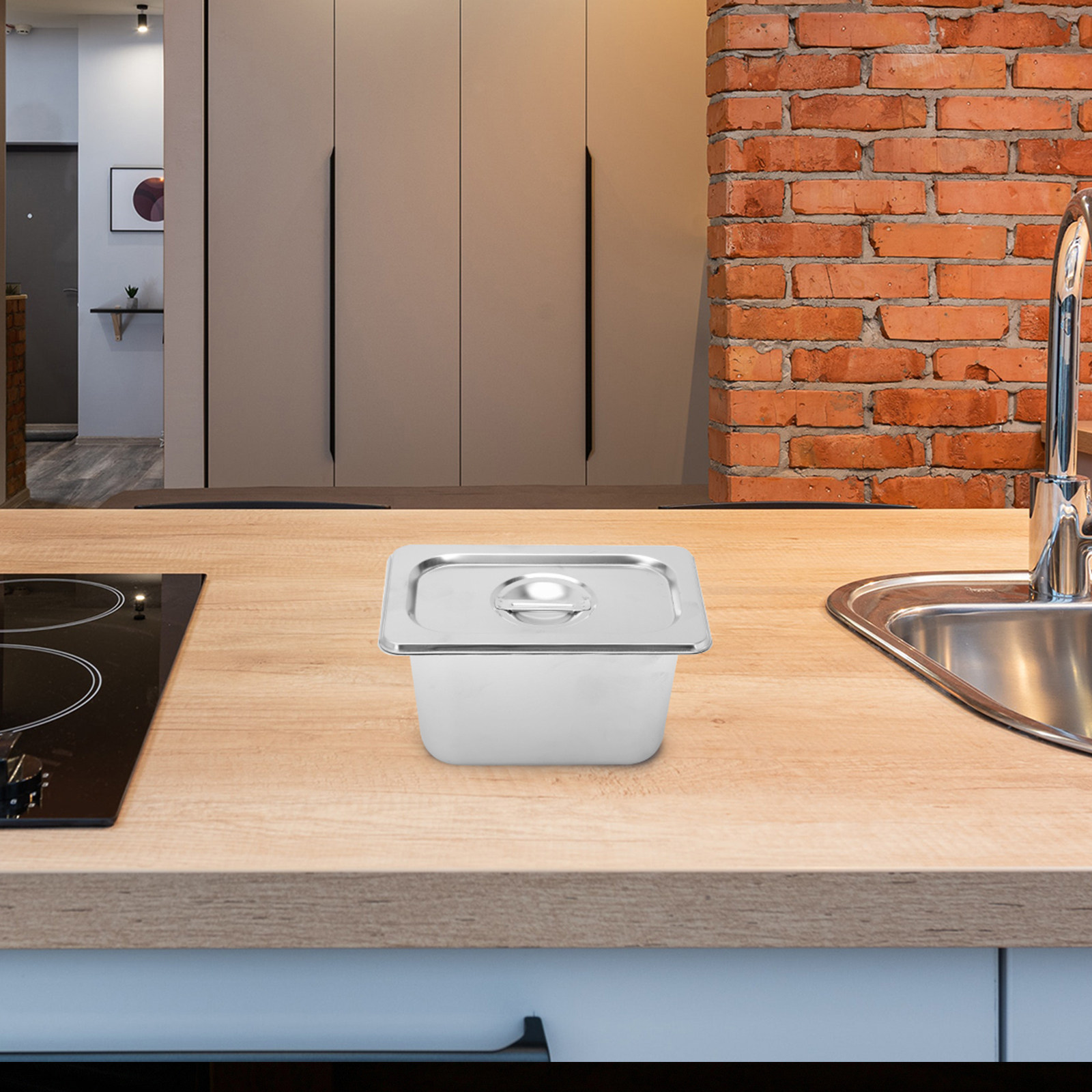 Food Storage Stainless Steel Containers - مجموعة واحدة من وعاء تخزين الخضروات