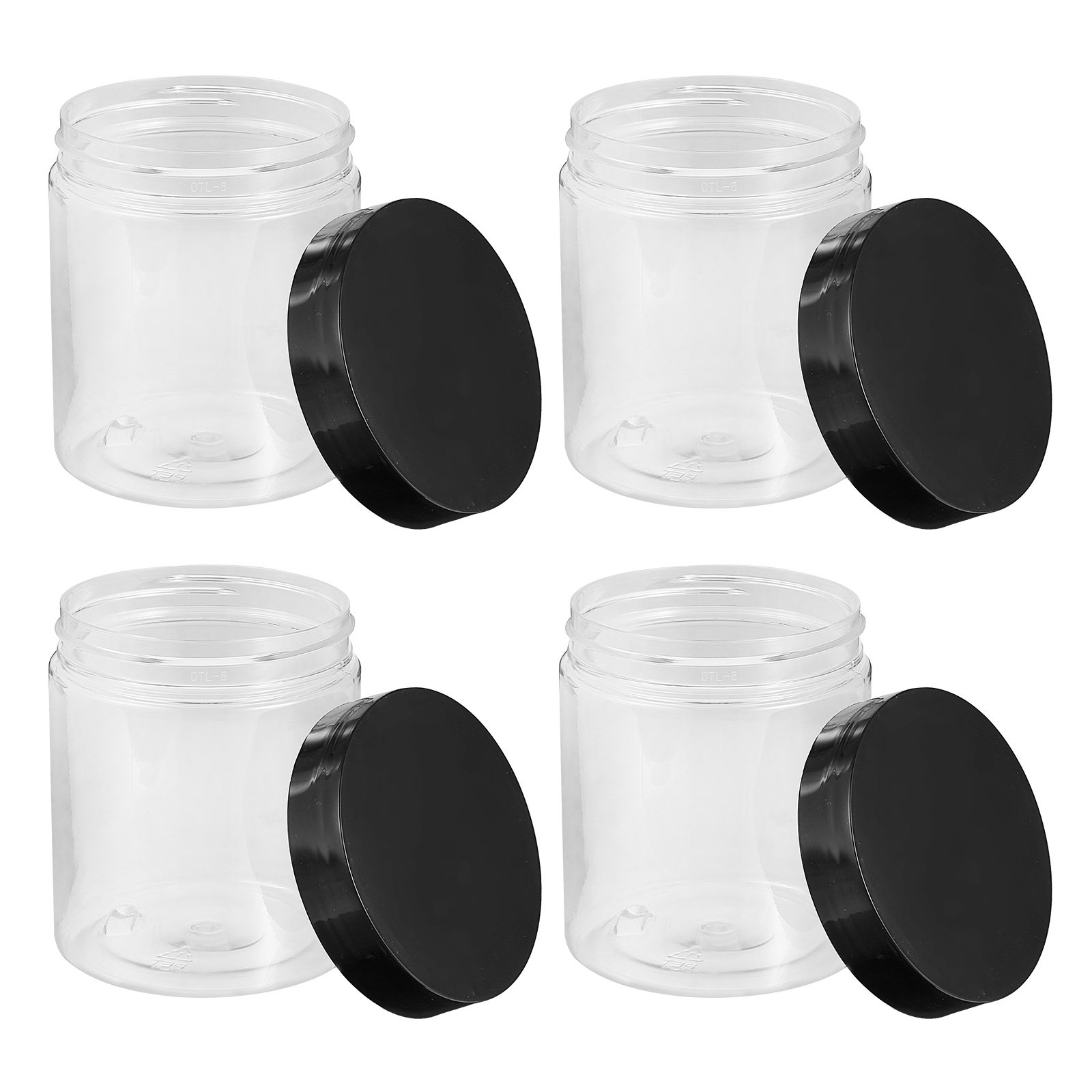 Food Storage Canister - 12 قطعة من عبوات التخزين البلاستيكية