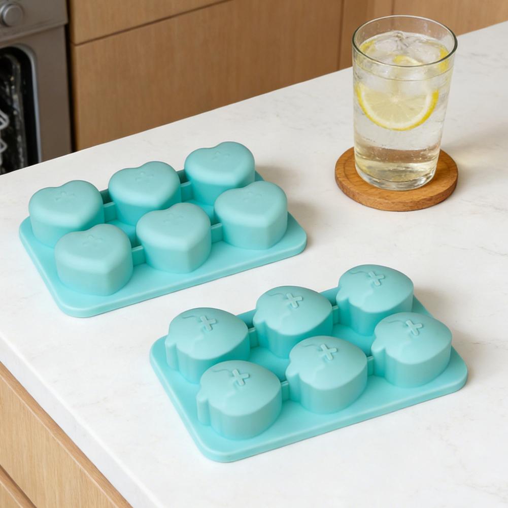 Food Storage Silicone - صينية ثلج سيليكون للثلاجة مع غطاء،