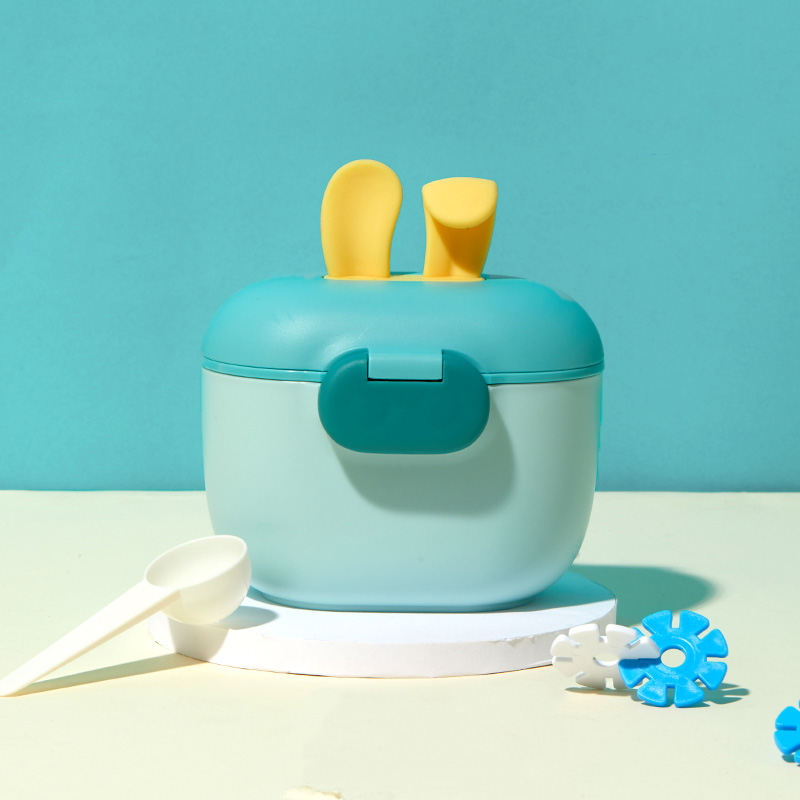 Food Storage With Lock - موزع تركيبة أذن أرنب سيليكون جديد،