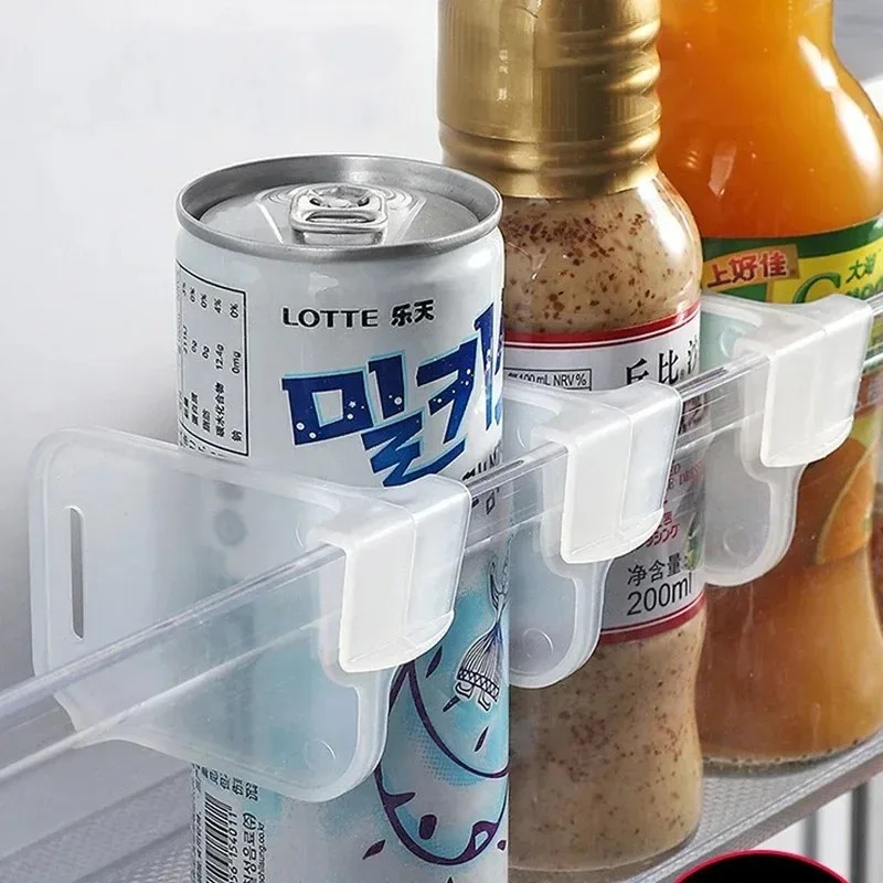 Food Storage With Dividers - منظم للباب الجانبي للثلاجة مع مشبك