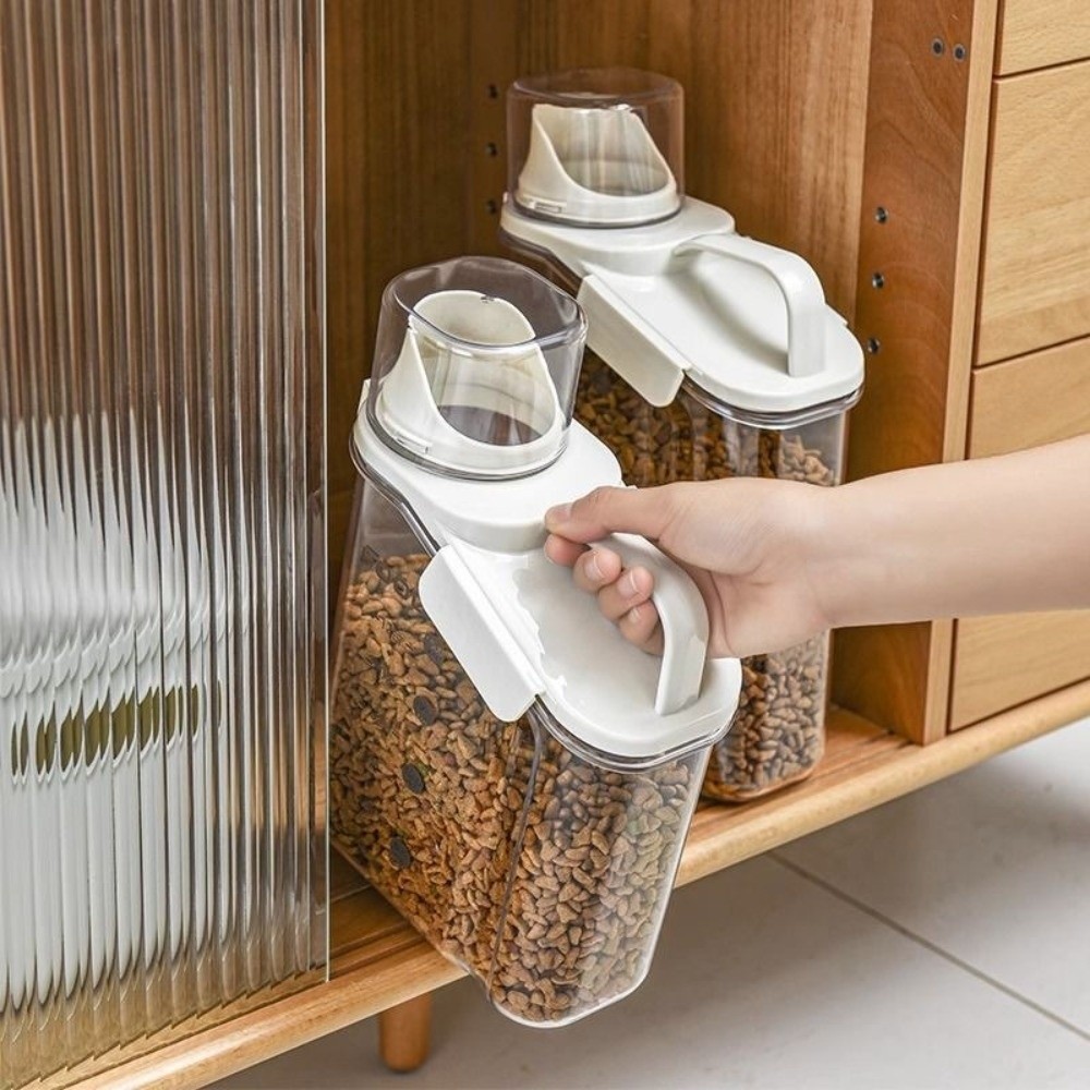 Food Storage Freeze Dried - حاوية تخزين طعام الحيوانات الأليفة المقاومة