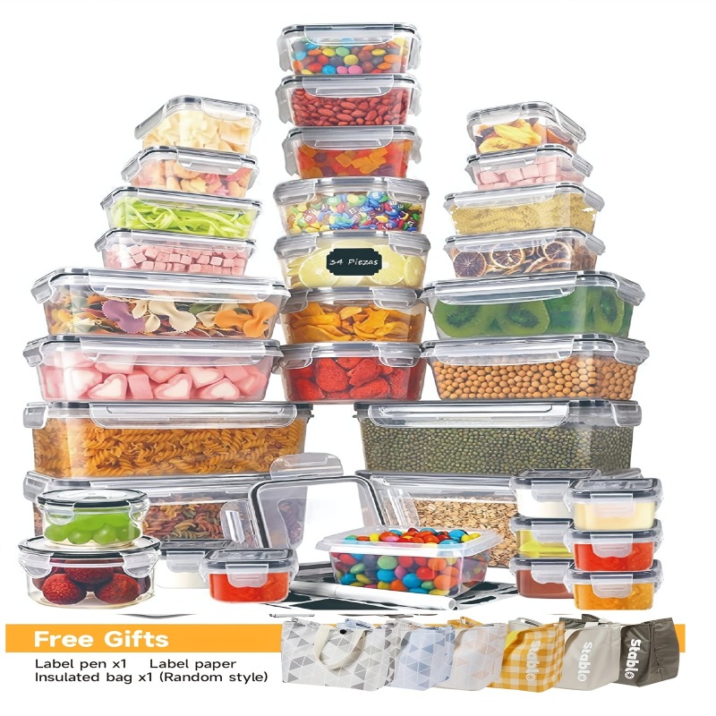Food Storage Heat - مجموعة تخزين الطعام الخالية من مادة