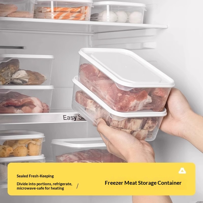 Food Storage Eco Friendly - صندوق حفظ اللحوم المجمدة في الثلاجة