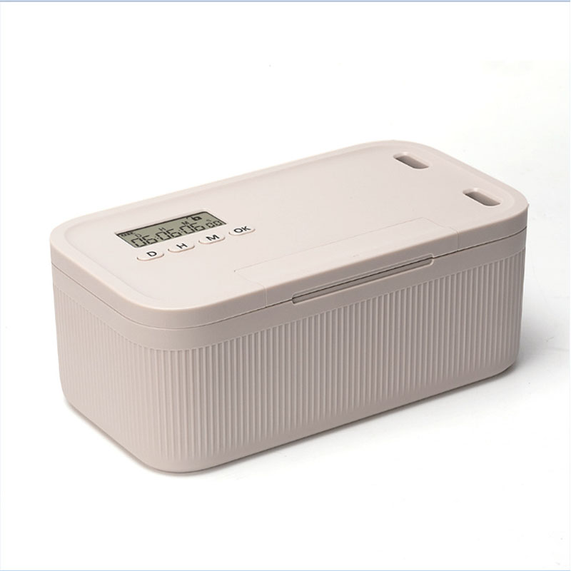 Food Storage With Lock - صندوق قفل مؤقت بوضعين، حاوية قفل
