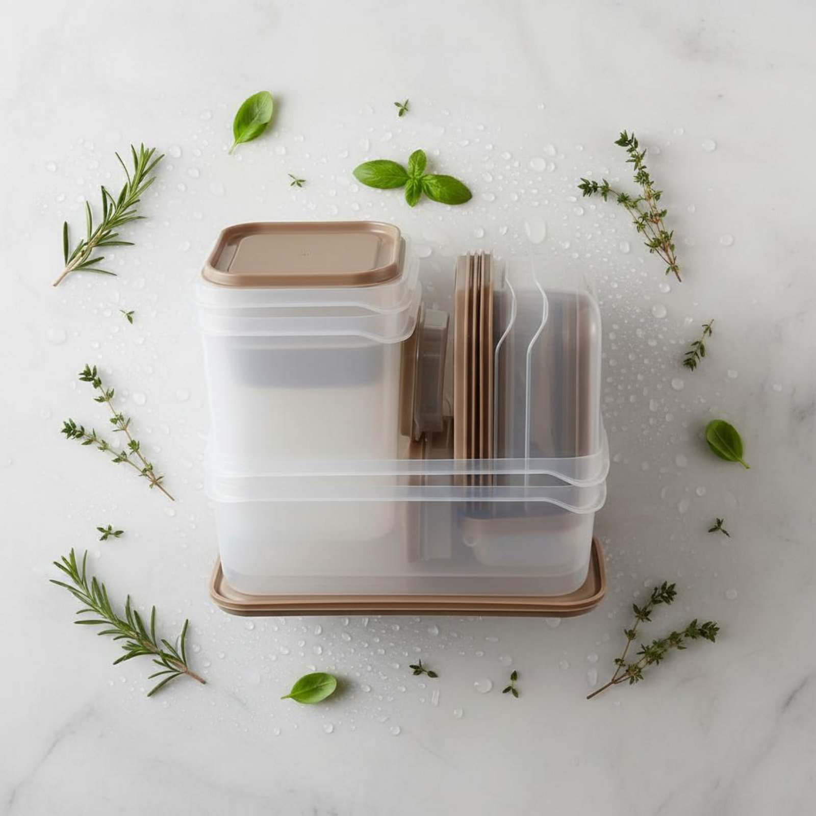 مجموعة من 17 قطعة لتخزين الطعا - مراجعة Food Storage Plastic Boxes وسعره