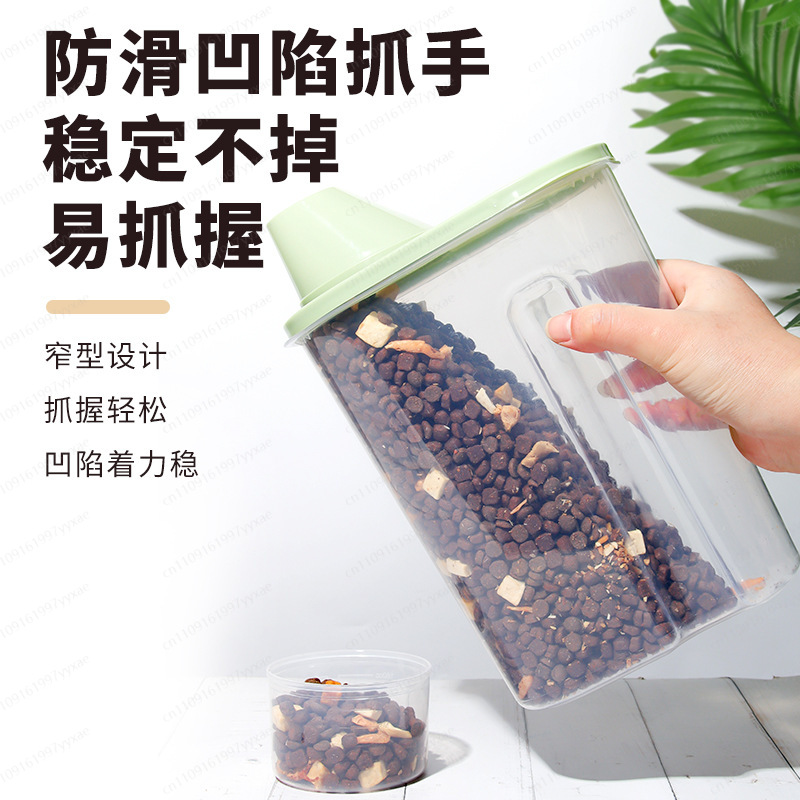 دلو تخزين طعام الحيوانات الألي - مراجعة Food Storage Freeze Dried وسعره