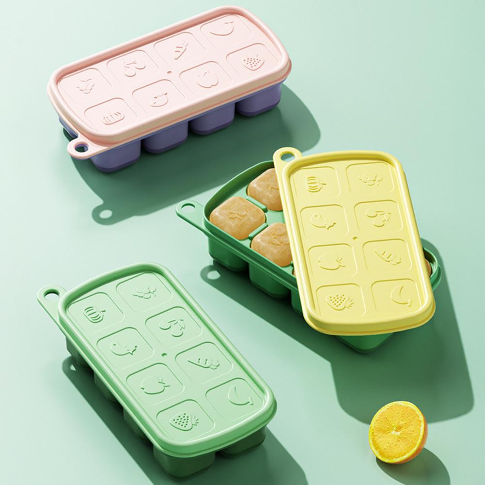 قالب الثلج لمشروبات مختلفة علب - مراجعة Food Storage Silicone وسعره
