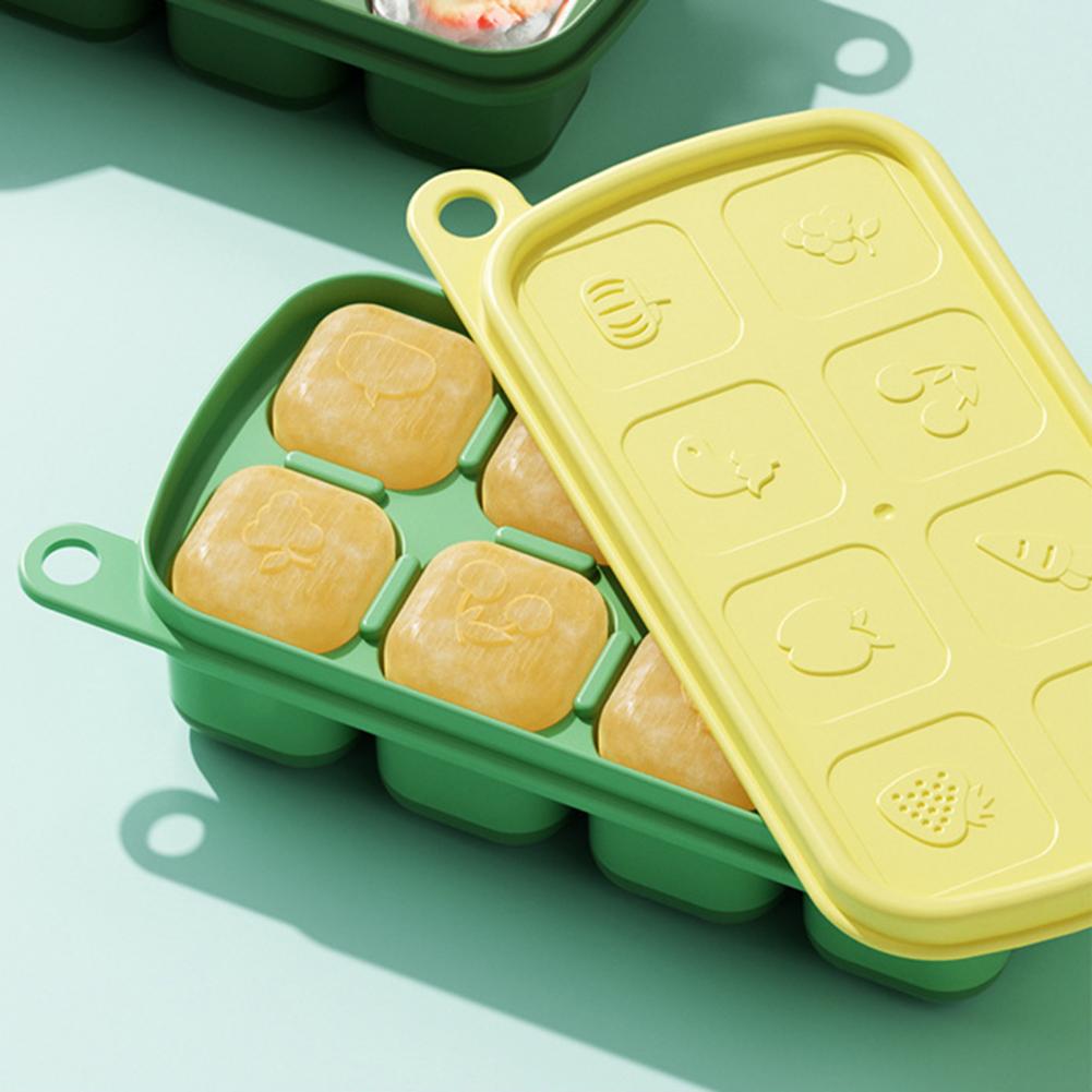 قالب الثلج لمشروبات مختلفة علب - مراجعة Food Storage Silicone وسعره
