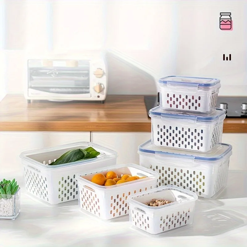 صندوقان كبيران قابلان لإعادة ا - مراجعة Food Storage Containers Xl وسعره
