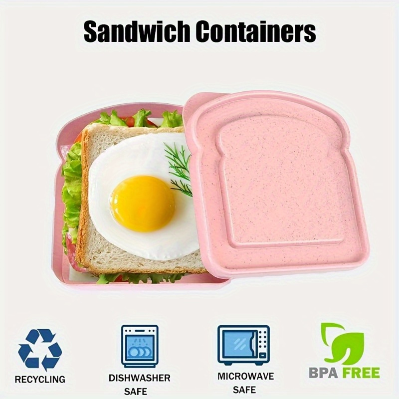1 قطعة صناديق بينتو ، حاويات ا - مراجعة Food Storage Plastic Boxes وسعره