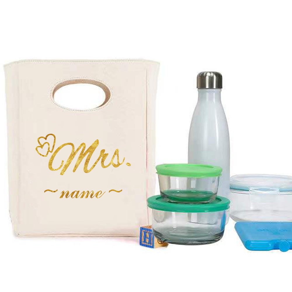 شخصية مخصصة اسم حقيبة الغداء ت - مراجعة Food Storage Name وسعره