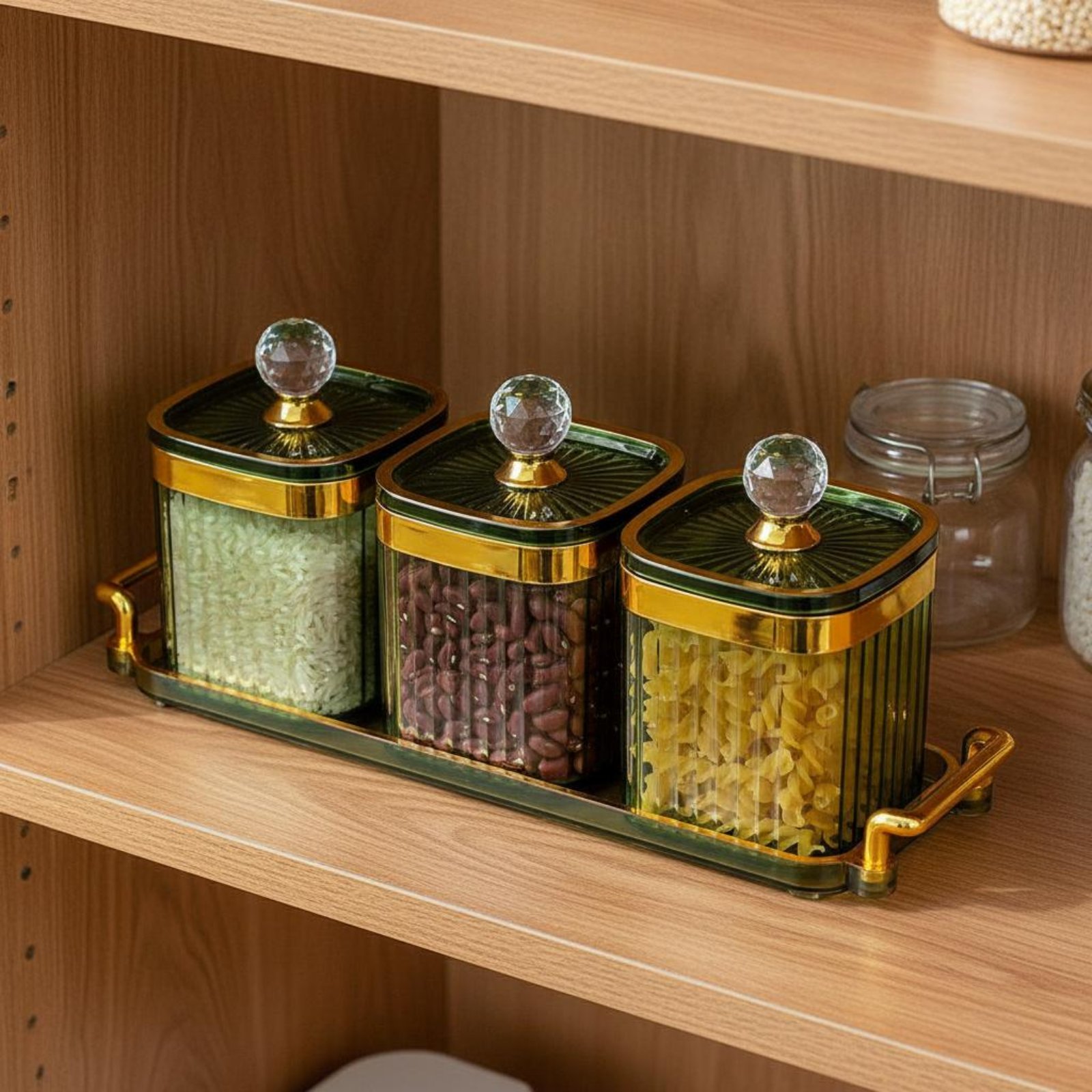 مجموعة حاويات وجبات خفيفة زخرف - مراجعة Food Storage Canister وسعره