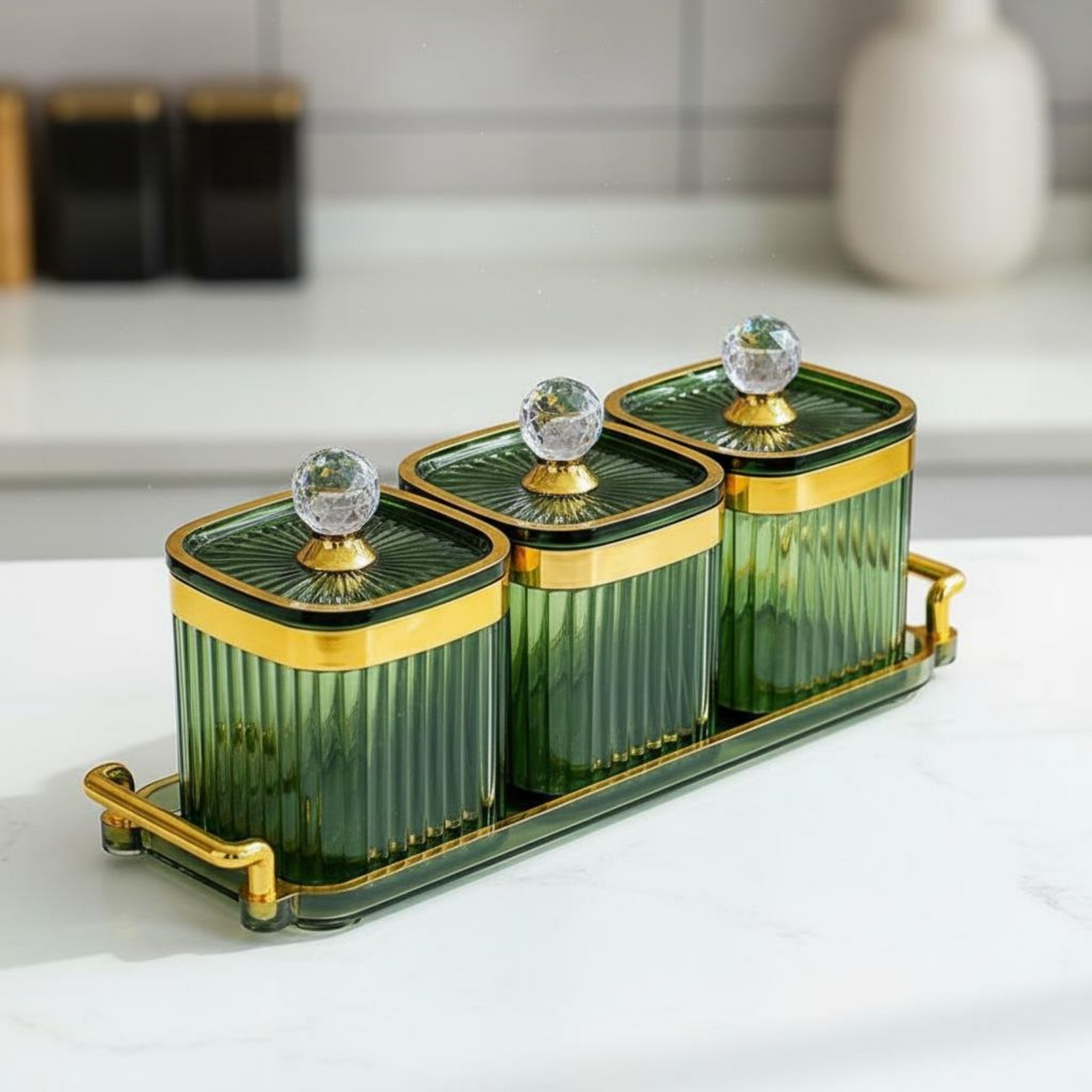 مجموعة حاويات وجبات خفيفة زخرف - مراجعة Food Storage Canister وسعره