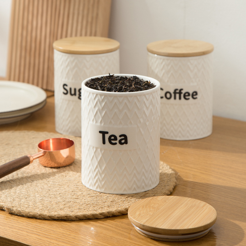 حاوية تخزين للمطبخ، غطاء خشبي، - مراجعة Food Storage Jars With Wooden Lids وسعره