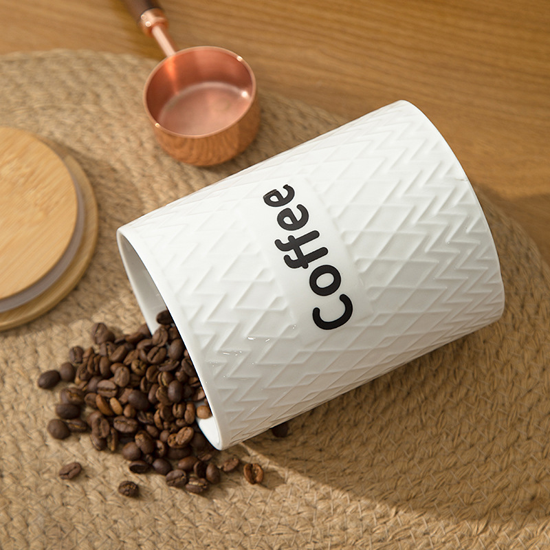 حاوية تخزين للمطبخ، غطاء خشبي، - مراجعة Food Storage Jars With Wooden Lids وسعره