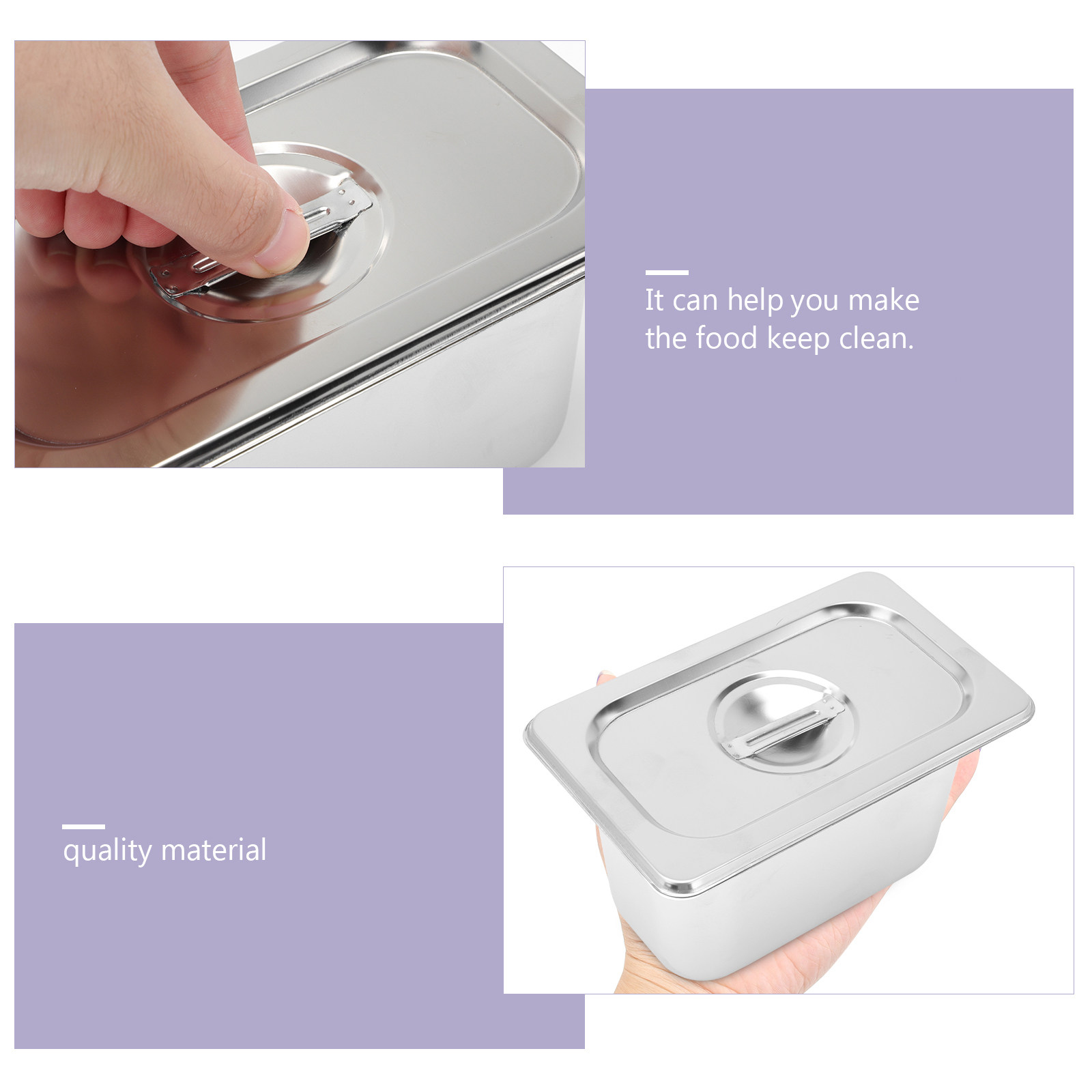 مجموعة واحدة من وعاء تخزين الخ - مراجعة Food Storage Stainless Steel Containers وسعره