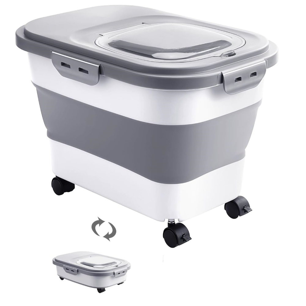 حاوية تخزين طعام القطط والكلاب - مراجعة Food Storage Containers Xl وسعره