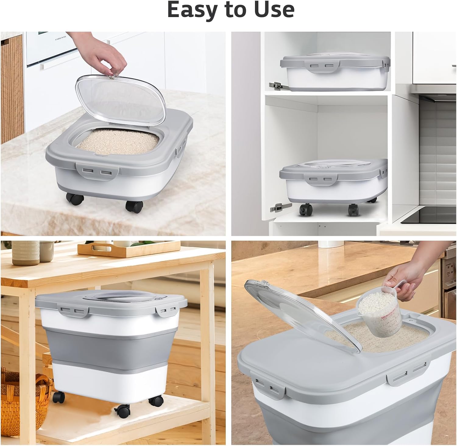 حاوية تخزين طعام القطط والكلاب - مراجعة Food Storage Containers Xl وسعره