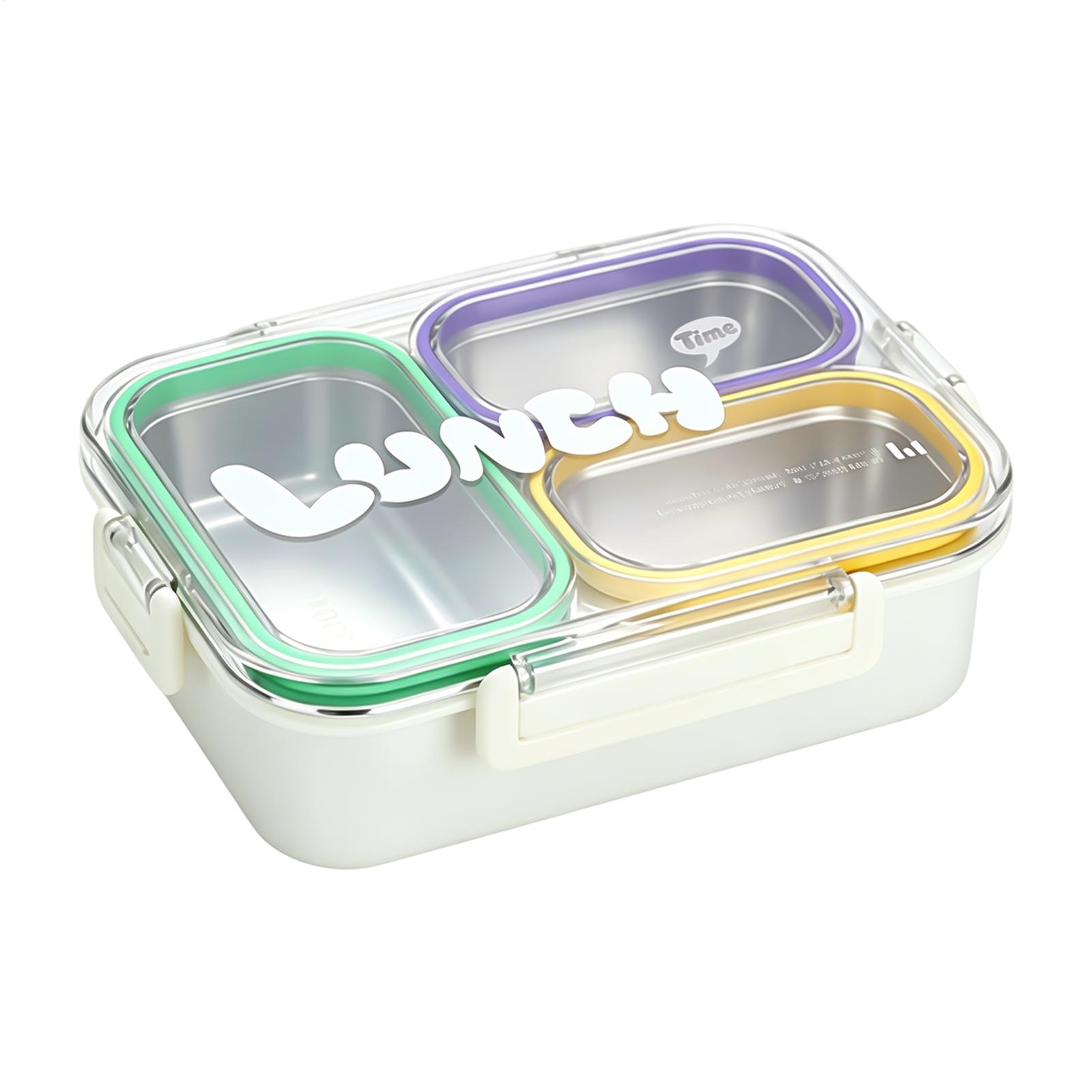صندوق غداء من الفولاذ المقاوم  - مراجعة Food Storage With Dividers وسعره