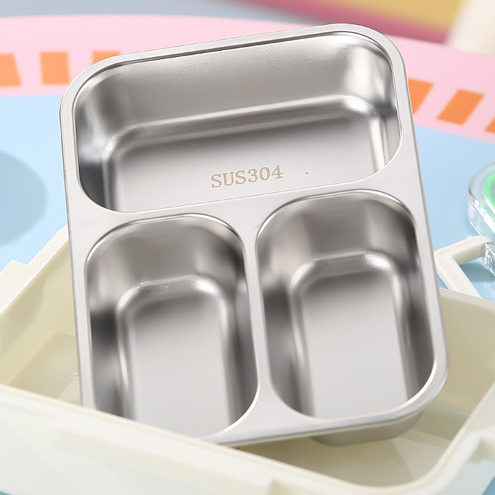 صندوق غداء من الفولاذ المقاوم  - مراجعة Food Storage With Dividers وسعره