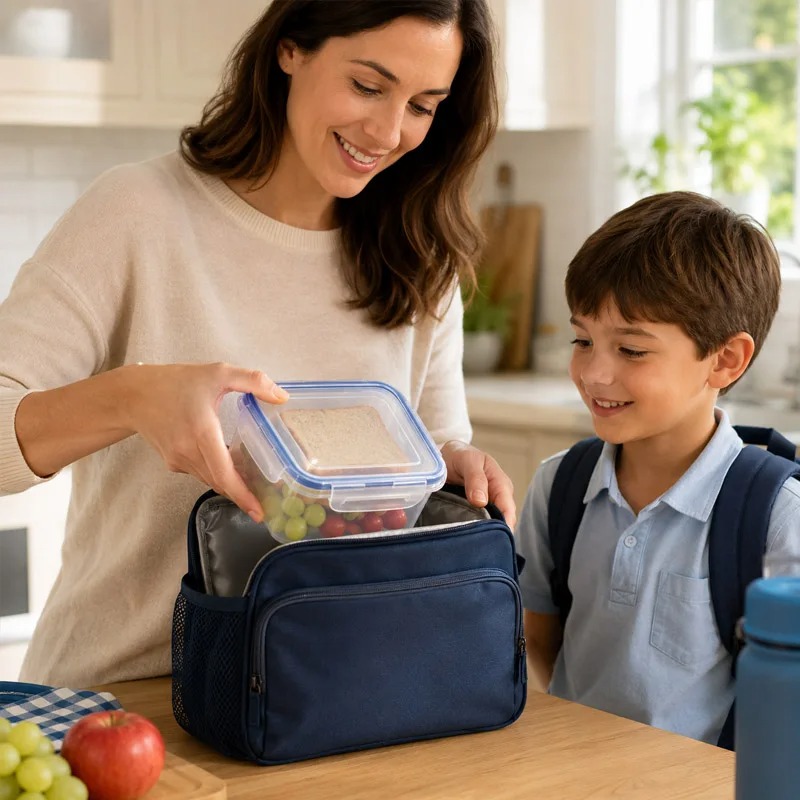 صندوق تخزين للثلاجة بأربعة أحج - مراجعة Food Storage Heat وسعره