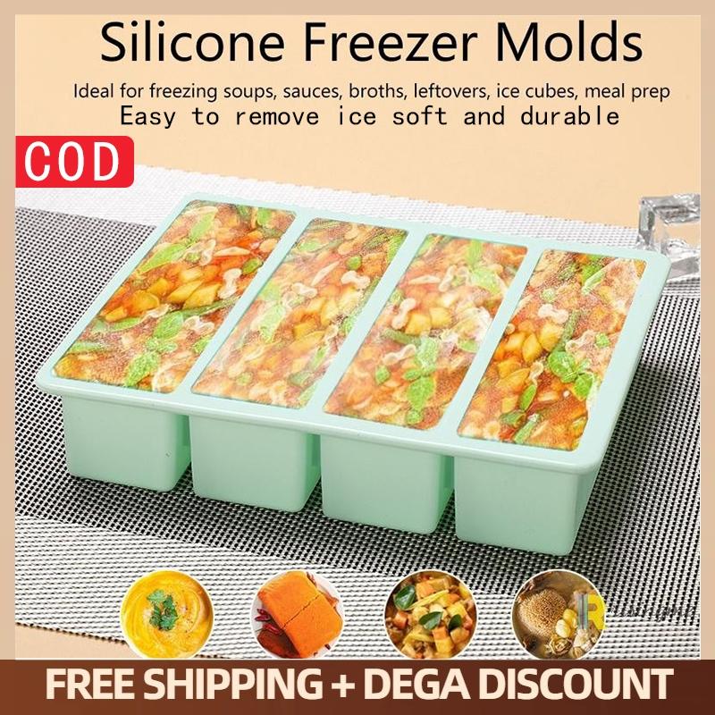 صينية طعام سيليكون كبيرة جدًا  - مراجعة Food Storage Silicone وسعره