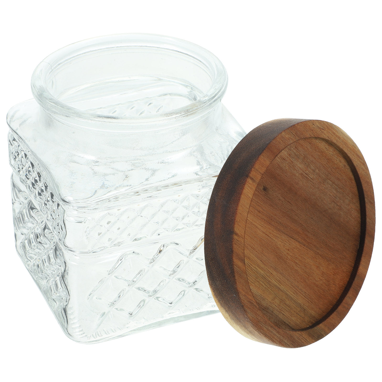 وعاء تخزين زجاجي كبير محكم الإ - مراجعة Food Storage Jars With Wooden Lids وسعره