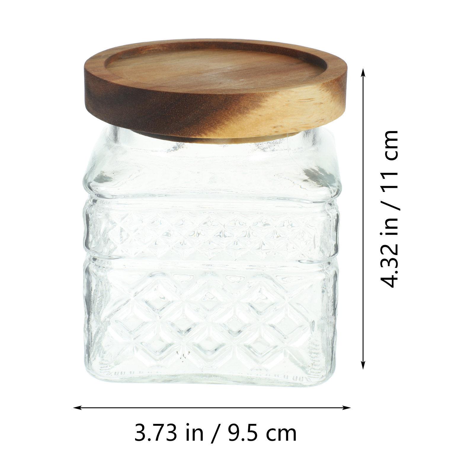 وعاء تخزين زجاجي كبير محكم الإ - مراجعة Food Storage Jars With Wooden Lids وسعره