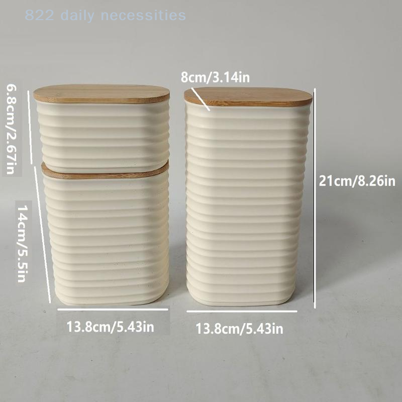 وعاء تخزين طعام خشبي فعال للمخ - مراجعة Food Storage Jars With Wooden Lids وسعره