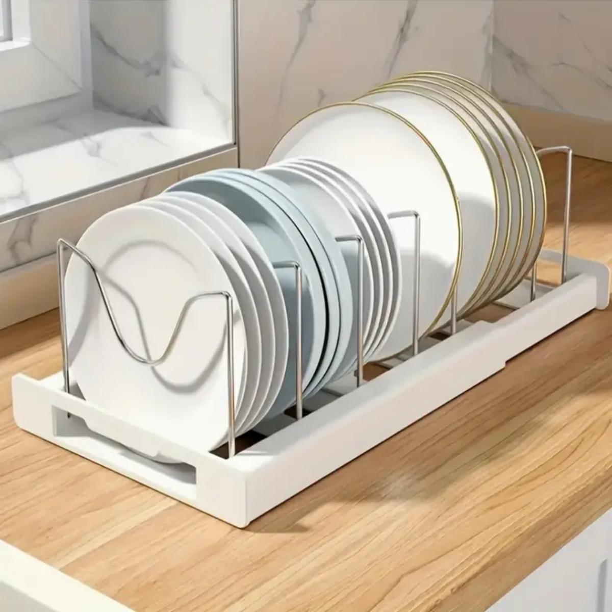 منظم قابل للتمدد لأواني المطبخ - مراجعة Food Storage With Dividers وسعره