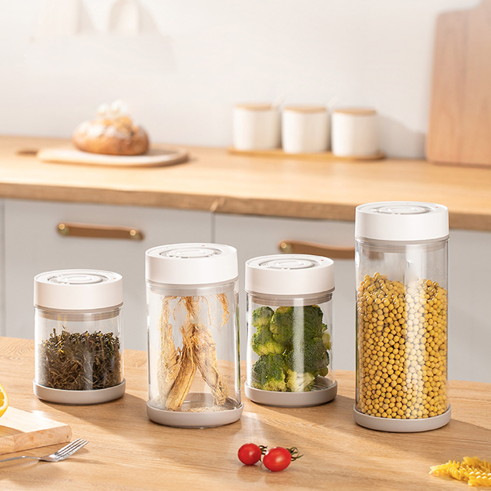 وعاء زجاجي مقاوم للرطوبة لحفظ  - مراجعة Food Storage Ideas وسعره