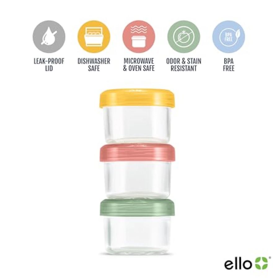 أطقم زجاجية لحفظ الطعام بألوان - مراجعة Food Storage With Lock وسعره