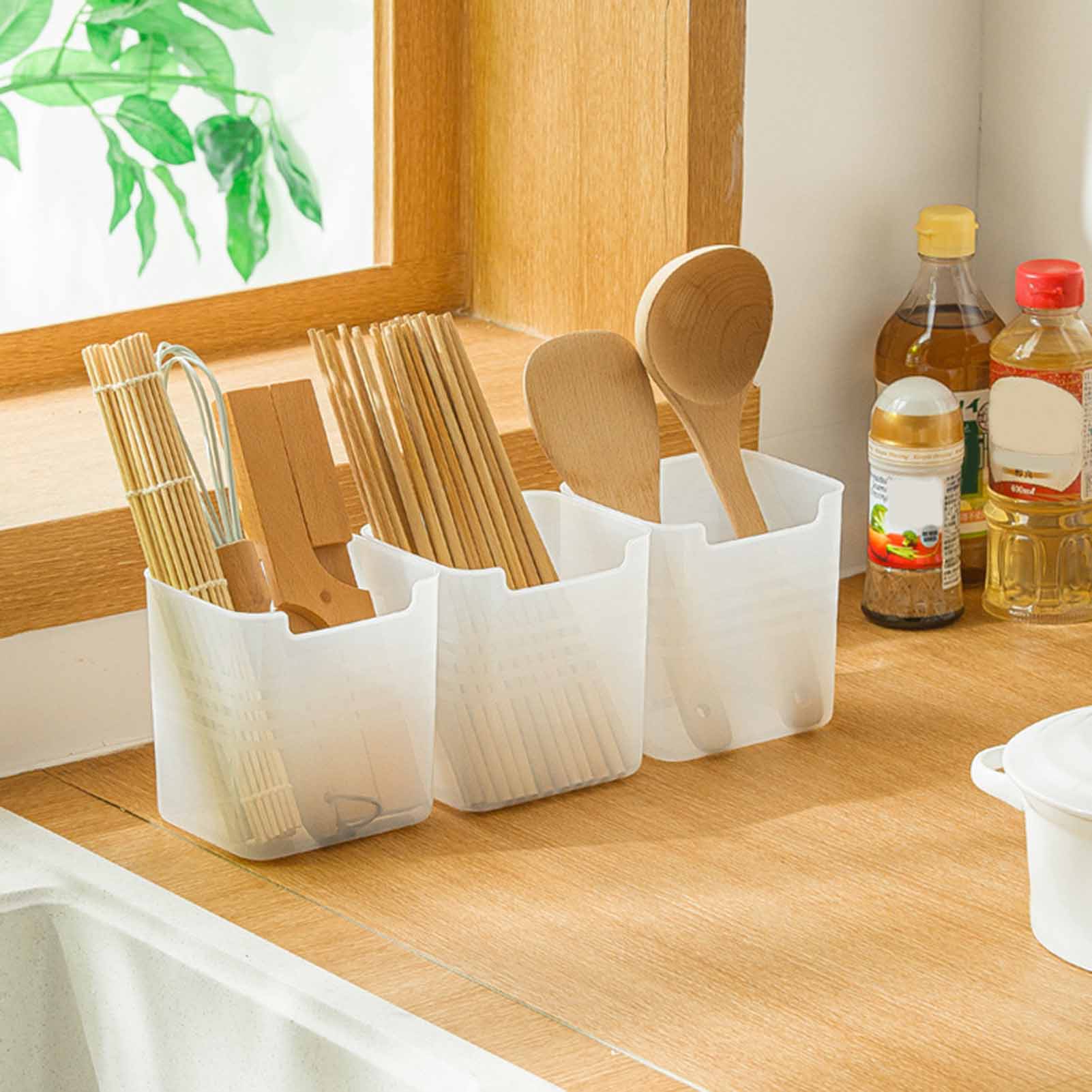 3 قطعة سلة التخزين المطبخ 10*1 - مراجعة Food Storage With Dividers وسعره