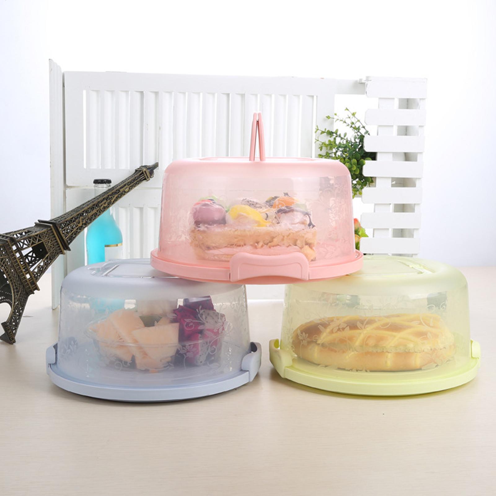 حامل كيك محمول قابل لإعادة الا - مراجعة Food Storage Home وسعره