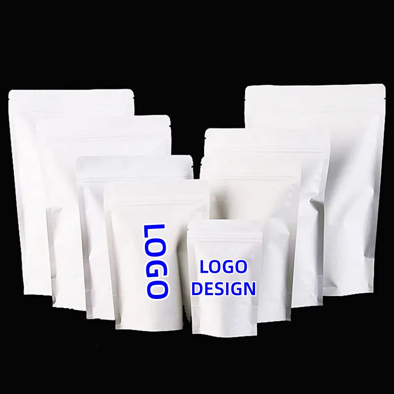 100 قطعة بالجملة أكياس ورقية ب - مراجعة Food Storage With Lock وسعره