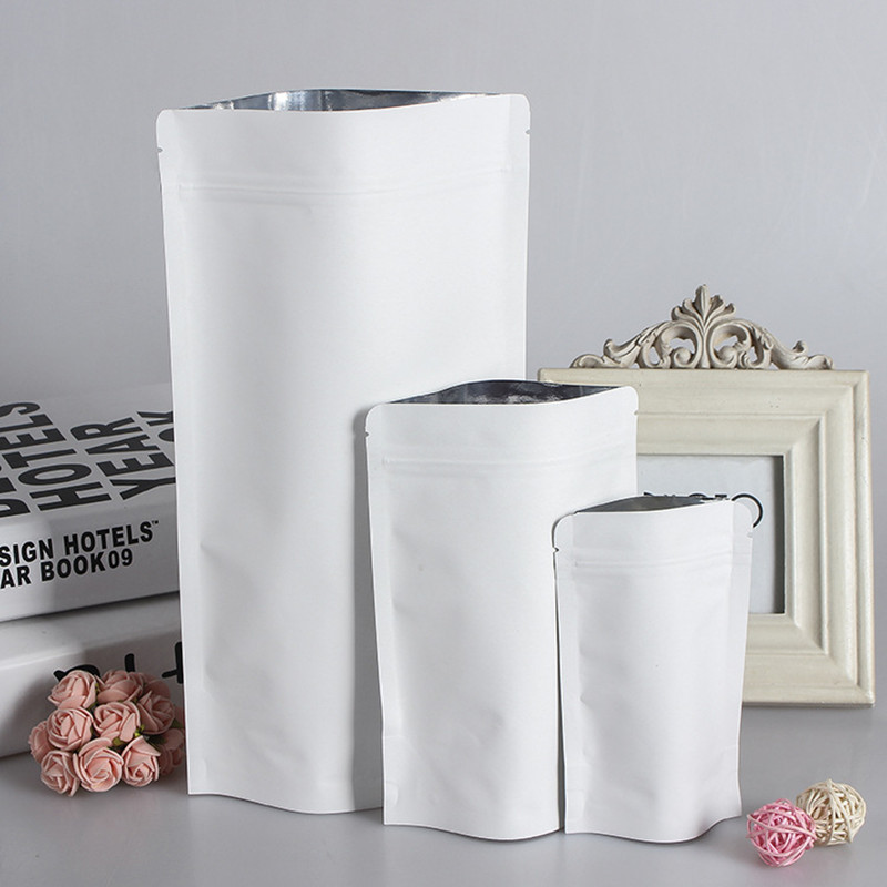 100 قطعة بالجملة أكياس ورقية ب - مراجعة Food Storage With Lock وسعره