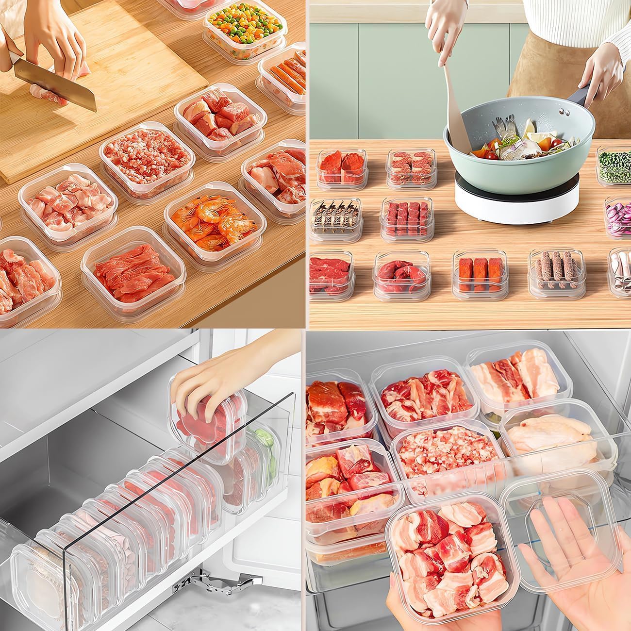 صندوق تخزين طعام آمن للاستخدام - مراجعة Food Storage With Dividers وسعره