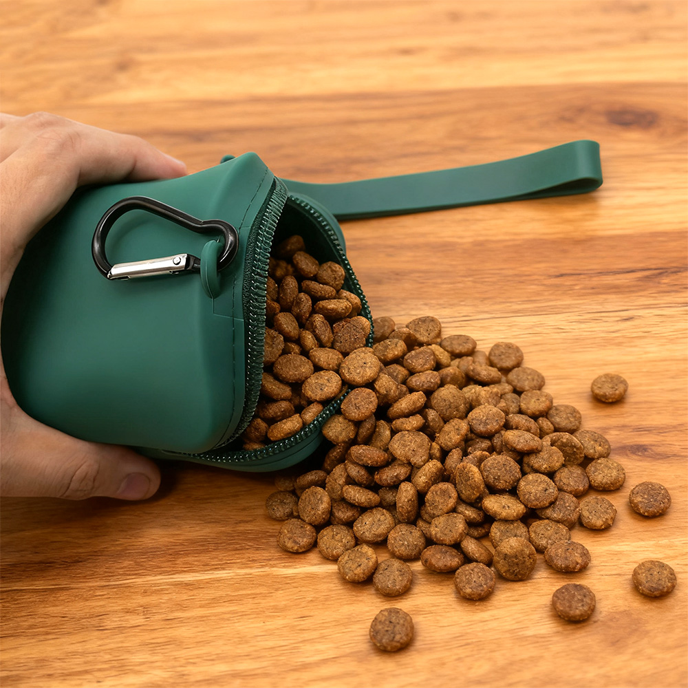 حقيبة طعام للكلاب من السيليكون - مراجعة Food Storage Silicone وسعره