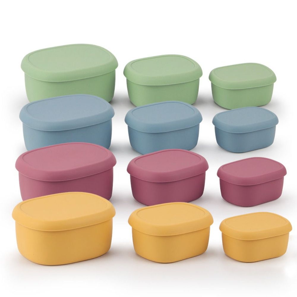 قابلة لإعادة الاستخدام مع غطاء - مراجعة Food Storage Silicone وسعره