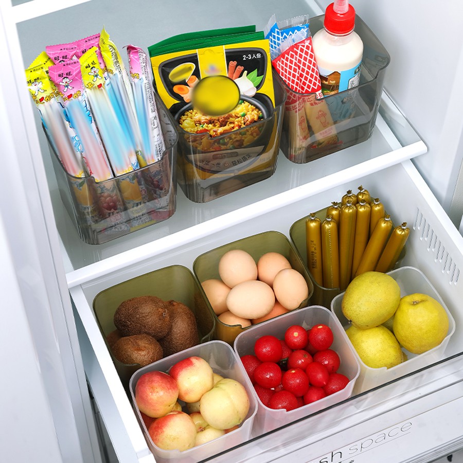 صندوق تخزين طعام بلاستيكي شفاف - مراجعة Food Storage With Dividers وسعره