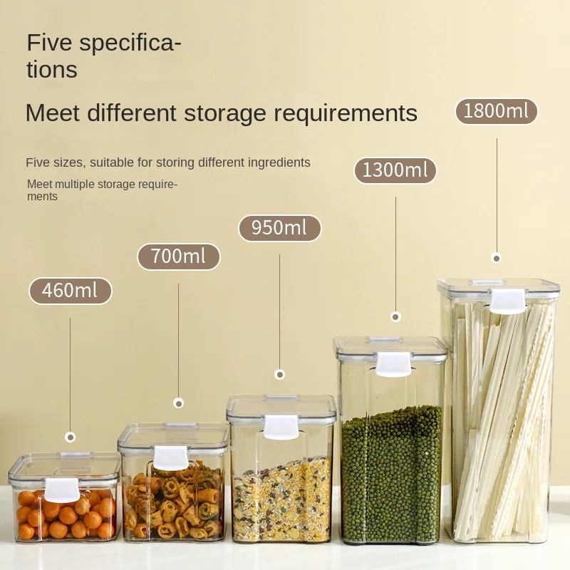مجموعة برطمانات توابل شفافة ،  - مراجعة Food Storage Jar Set وسعره