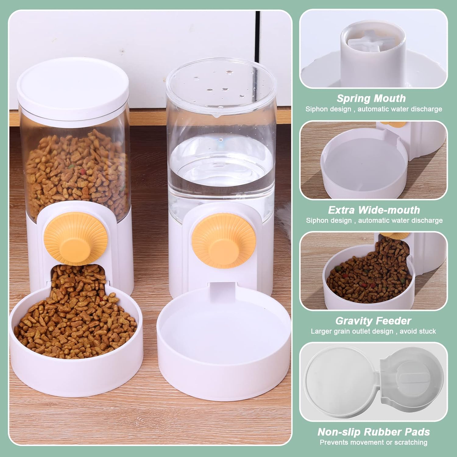 موزع طعام وماء أوتوماتيكي جديد - مراجعة Food Storage Heat وسعره