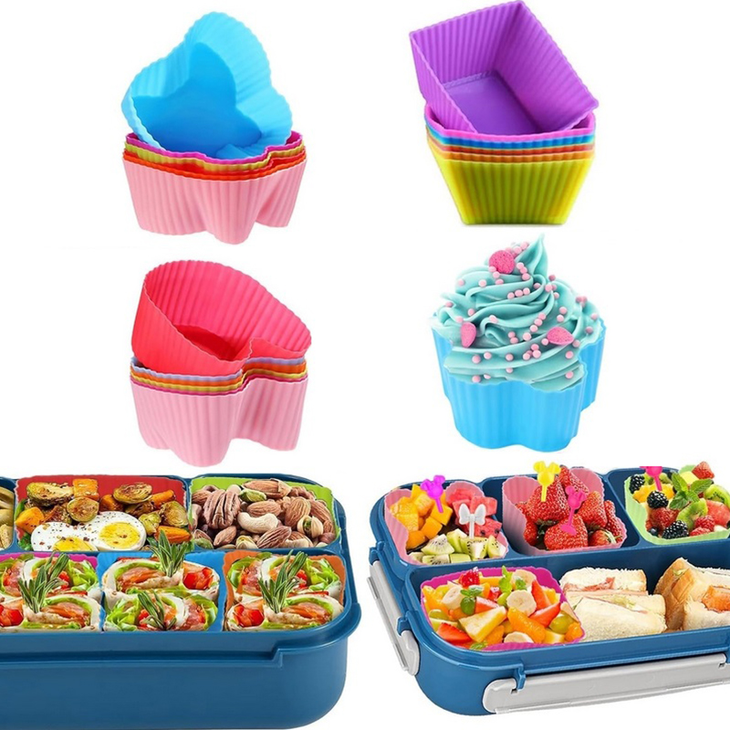 8 قطع من فواصل علب الغداء السي - مراجعة Food Storage Heat وسعره