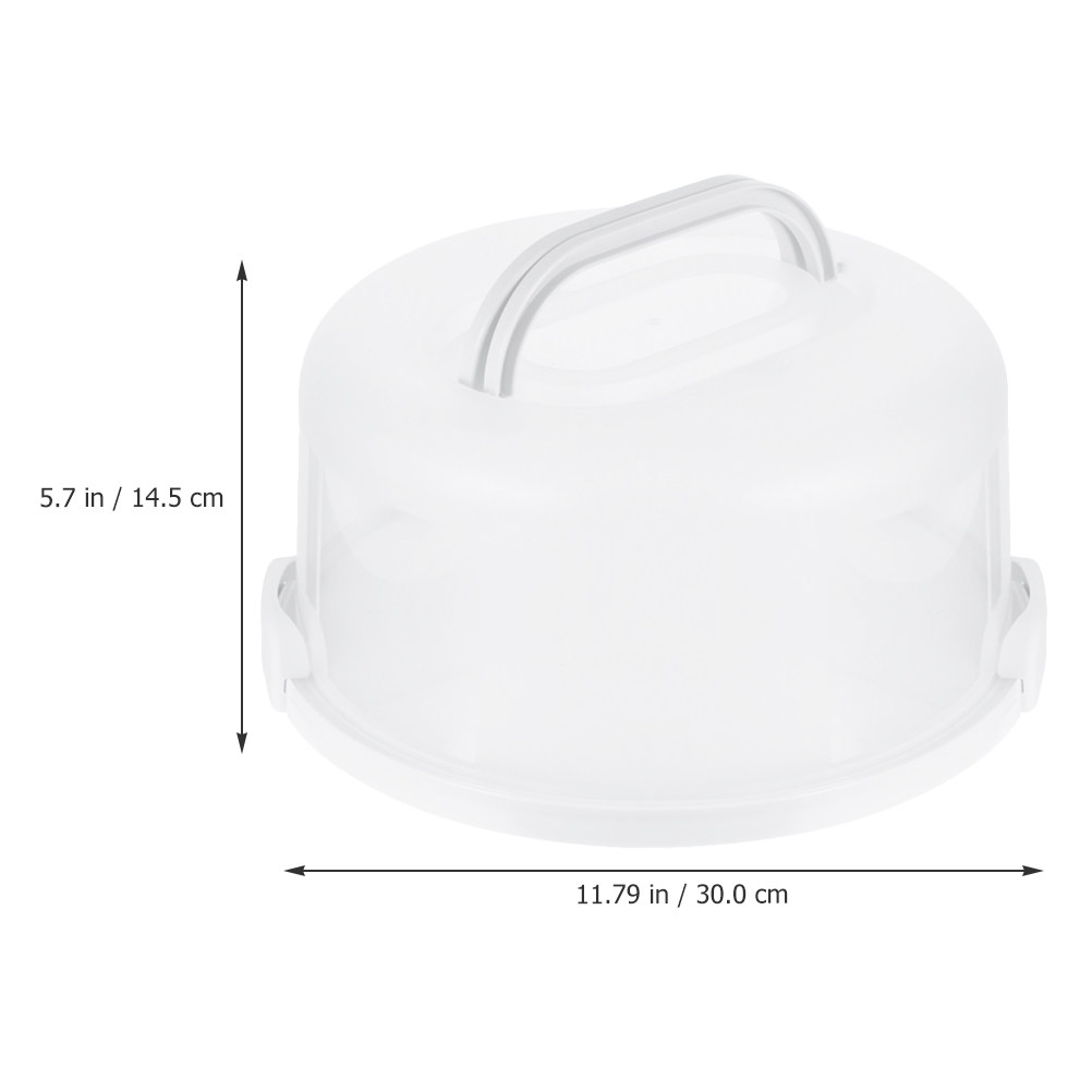 صندوق تخزين الكيك دائري الشكل  - مراجعة Food Storage Plastic Boxes وسعره