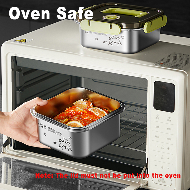 حاوية تخزين الطعام من الفولاذ  - مراجعة Food Storage Stainless Steel Containers وسعره