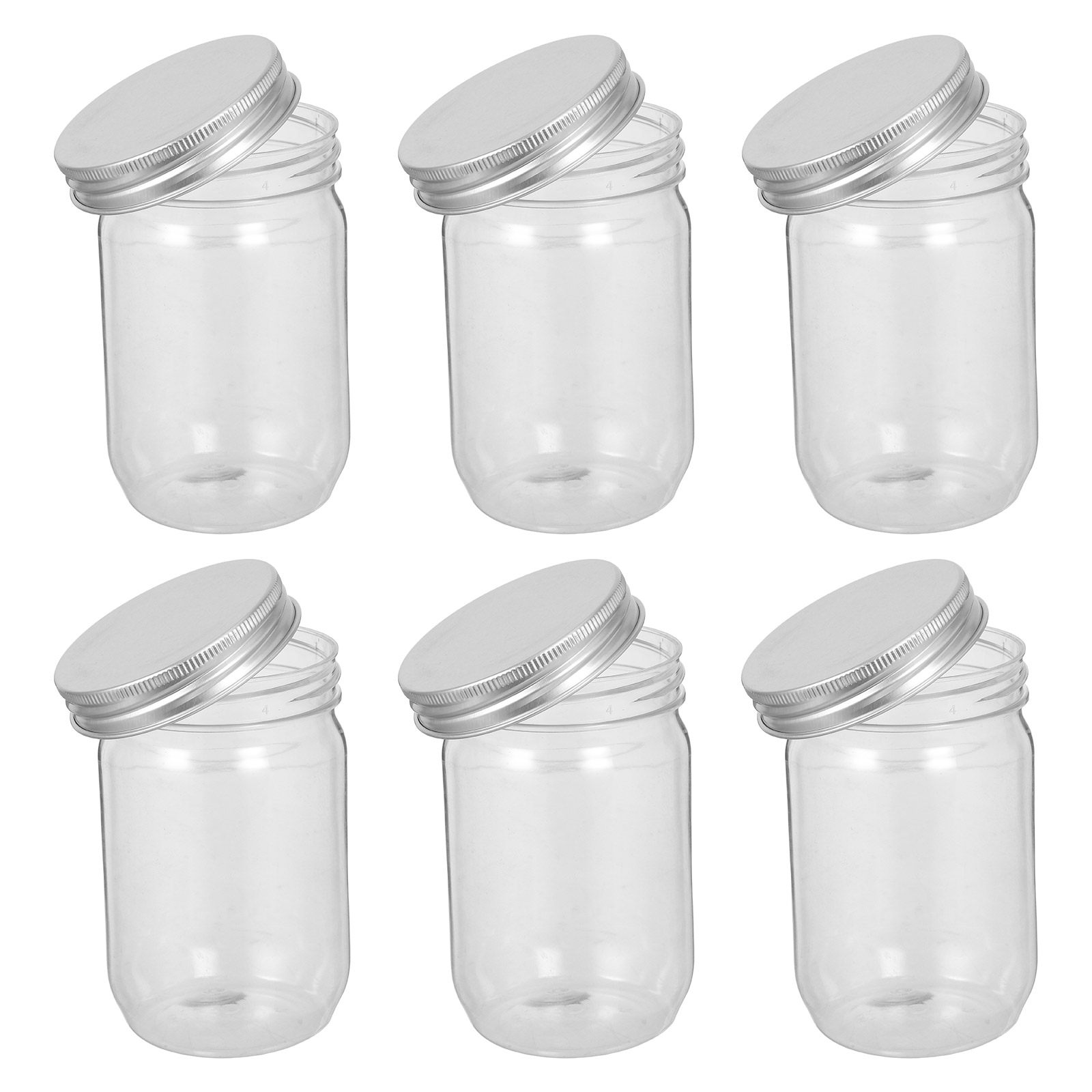 6 قطع من أوعية ميسون البلاستيك - مراجعة Food Storage Home وسعره