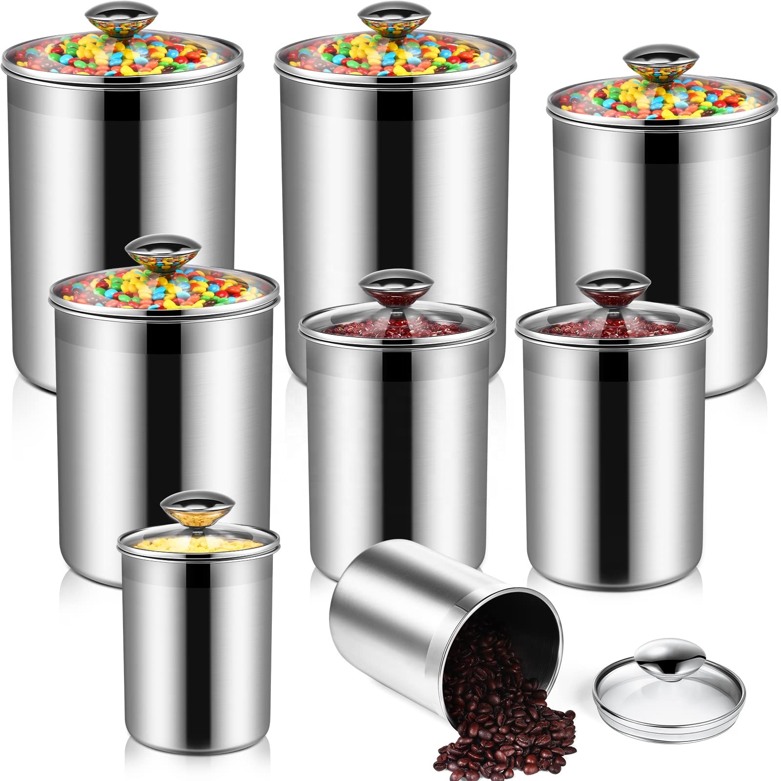 حاويات تخزين المواد الغذائية،  - مراجعة Food Storage Stainless Steel Containers وسعره