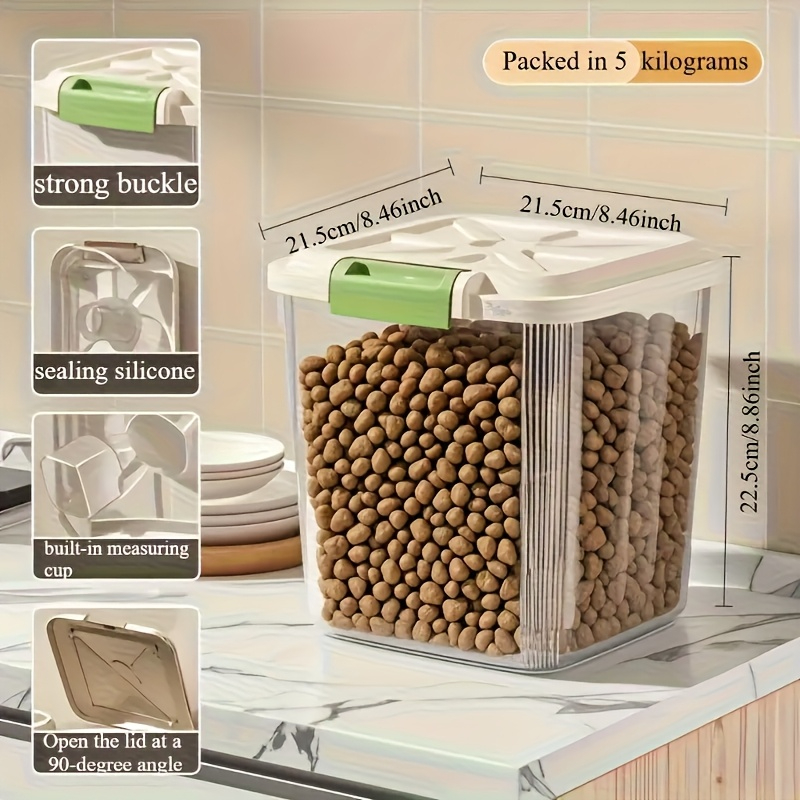 صندوق تخزين طعام الحيوانات الأ - مراجعة Food Storage Containers Xl وسعره